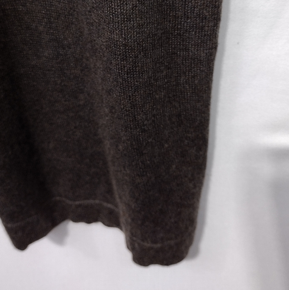 Banana Republic Silk Cashmere Sweater Mens L Brown Office Career Retro Y2K - Picture 5 of 9
